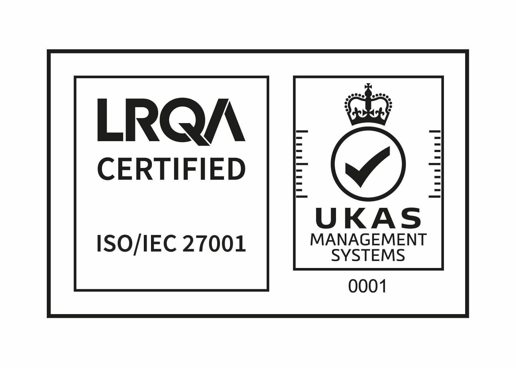 UKAS ISO/IEC 27001 Certification